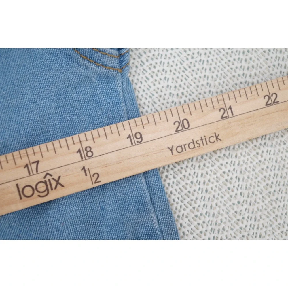 Rue 21 Jean Jacket Womens Small Blue Denim‎ Rose Worldwide Graphic Trucker